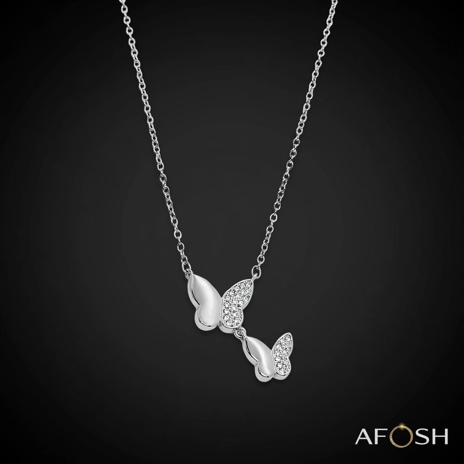 double-butterfly necklace